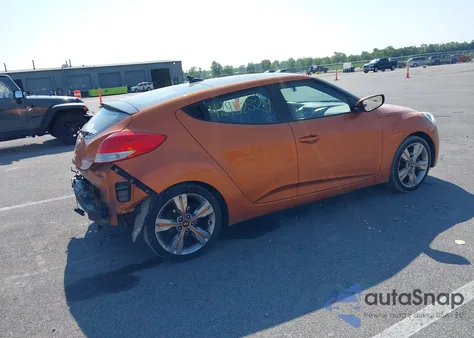 2016 Hyundai Veloster from USA, damaged, VIN KMHTC6AD8GU281049